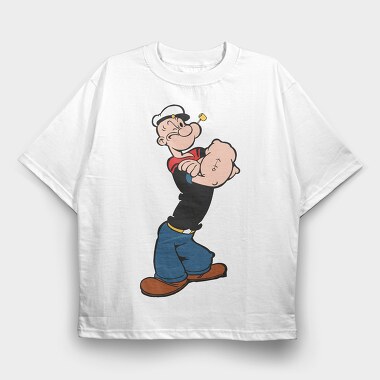 Popeye 11, Tricou Oversize Barbati (Unisex)