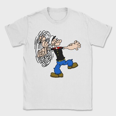 Popeye 18, Tricou Barbati (Unisex)