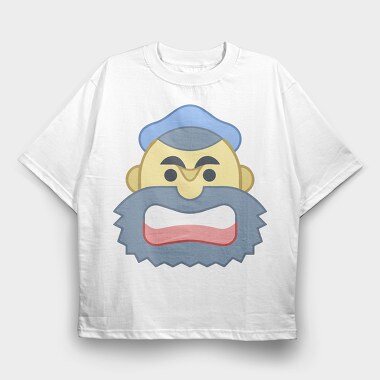 Popeye 21, Tricou Oversize Barbati (Unisex)