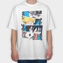 Naruto 66, Tricou Oversize Barbati (Unisex)