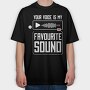 Favorite Sound, Tricou Oversize Barbati (Unisex)