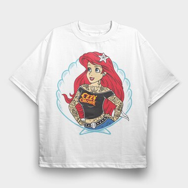 Princess Rockstar 11, Tricou Oversize Barbati (Unisex)