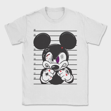 Prisoner Mickey Mouse, Tricou Barbati (Unisex)