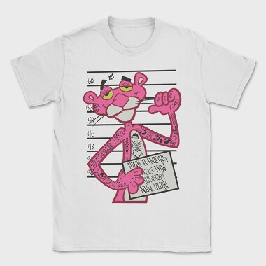 Prisoner Pink Panter, Tricou Barbati (Unisex)