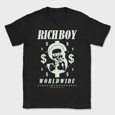 Richboy 1, Tricou Barbati (Unisex)