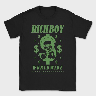 Richboy 2, Tricou Barbati (Unisex)