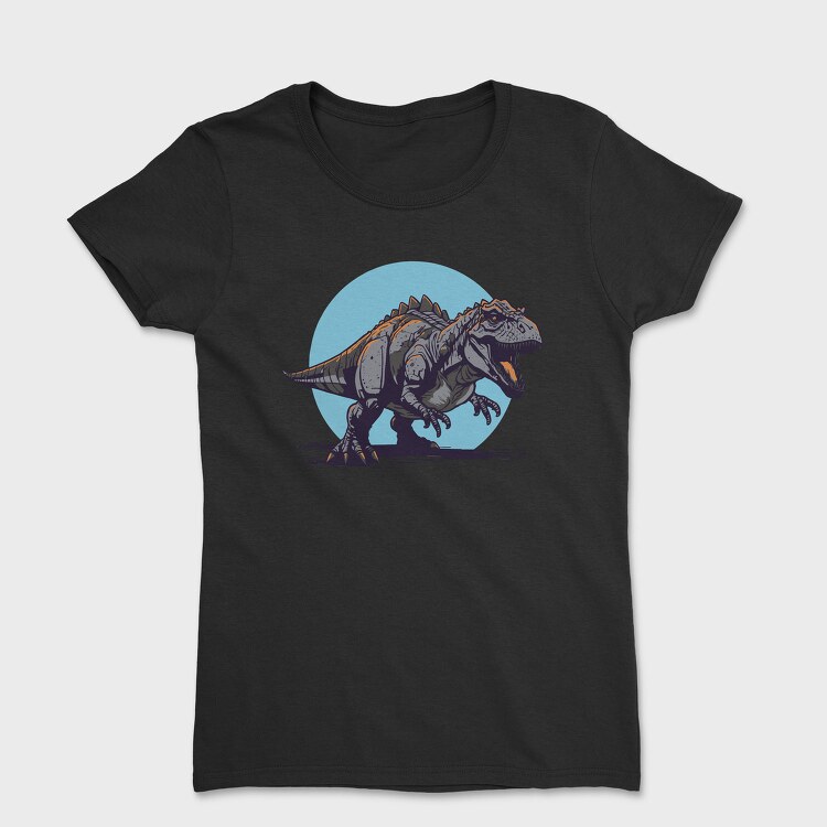 Fierce T Rex Dinosaur, Tricou Femei
