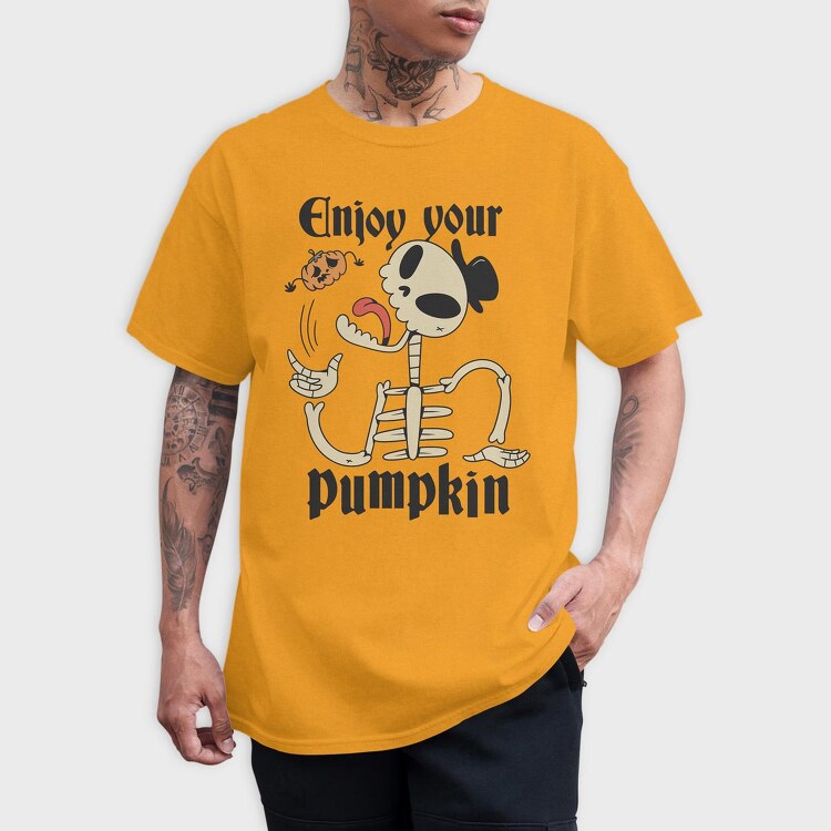 Eat Your Pumpkin, Tricou Barbati (Unisex)