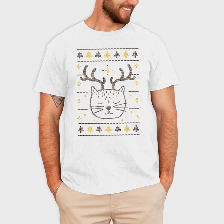 Cut Cat Ugly Sweater, Tricou Barbati (Unisex)