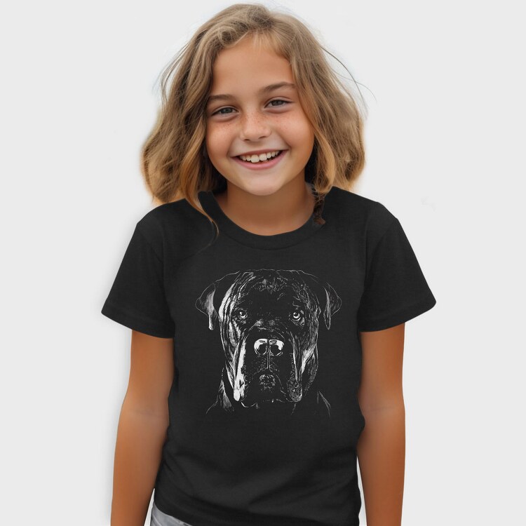 Italian Cane Portrait, Tricou Copii