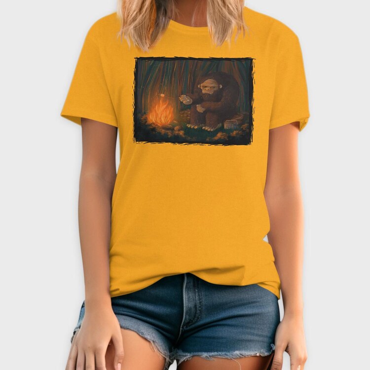 Camping Big Foot, Tricou Barbati (Unisex)