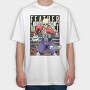 Featherweight Boxing Skeleton Trend, Tricou Oversize Barbati (Unisex)