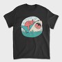Cat Biting Shark, Tricou Barbati (Unisex)