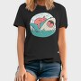 Cat Biting Shark, Tricou Barbati (Unisex)