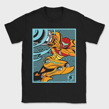 Samus Metroid Mini, Tricou Barbati (Unisex)