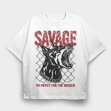 Savage 2, Tricou Oversize Barbati (Unisex)