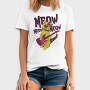 Meow Cat Rocker, Tricou Barbati (Unisex)
