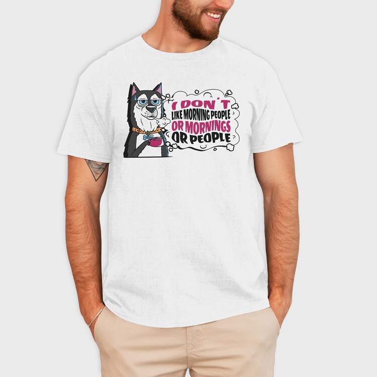 Dog Hates Everything, Tricou Barbati (Unisex)