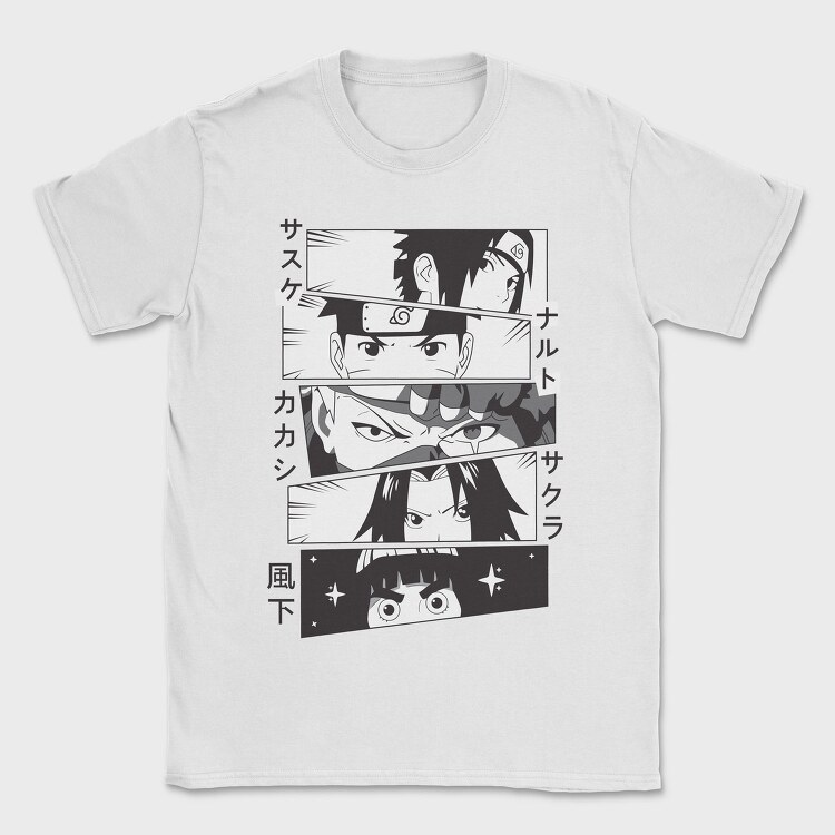 Naruto 19, Tricou Barbati (Unisex)