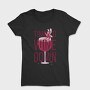 Fairy In Wine Glass Wine, Tricou Femei