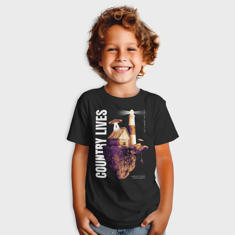 Floating Island Country Life, Tricou Copii