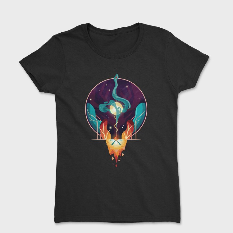 Fire And Water Concept, Tricou Femei