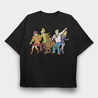 Scooby Doo 5, Tricou Oversize Barbati (Unisex)