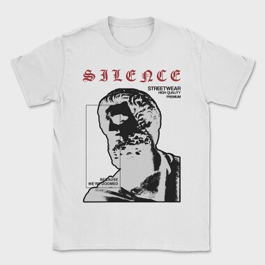 Silence 1, Tricou Barbati (Unisex)