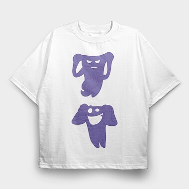 Slinker Ghost, Tricou Oversize Barbati (Unisex)