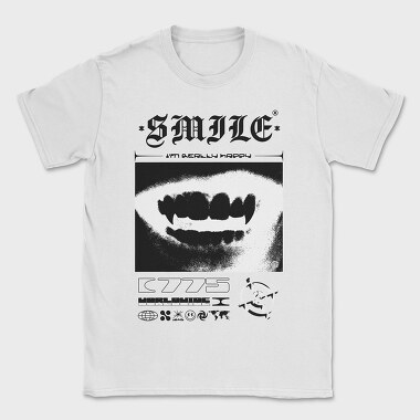 Smile 1, Tricou Barbati (Unisex)