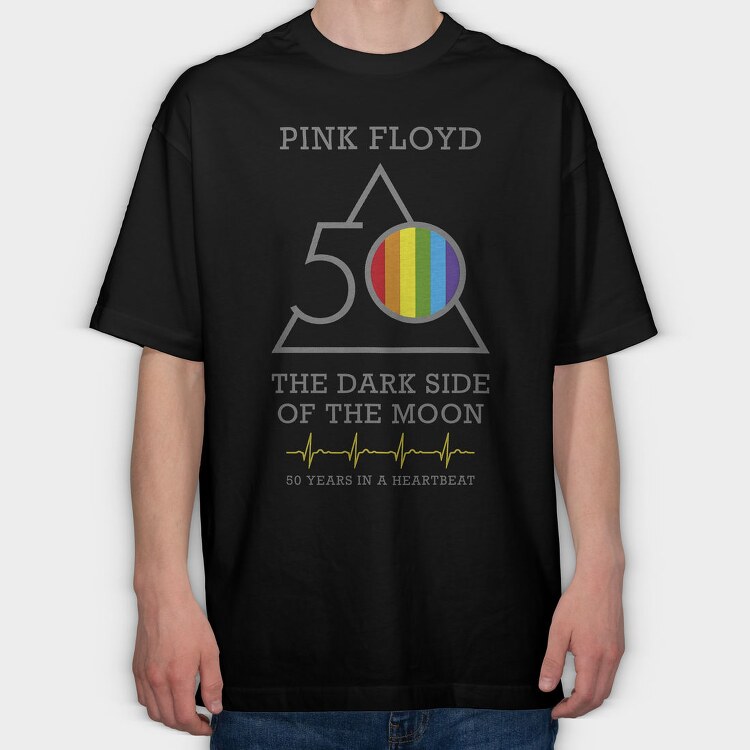 Pink Floyd, Tricou Oversize Barbati (Unisex)