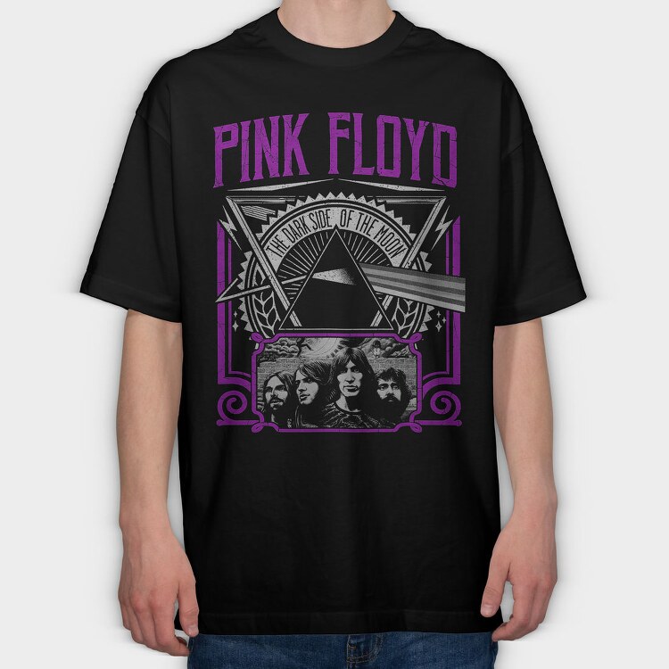 Pink Floyd 2, Tricou Oversize Barbati (Unisex)