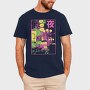 City Halftone, Tricou Barbati (Unisex)
