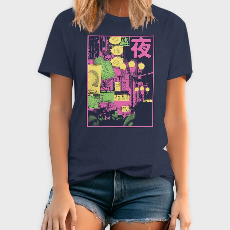 City Halftone, Tricou Barbati (Unisex)