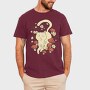 Cat Cottagecore, Tricou Barbati (Unisex)