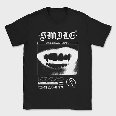 Smile 2, Tricou Barbati (Unisex)