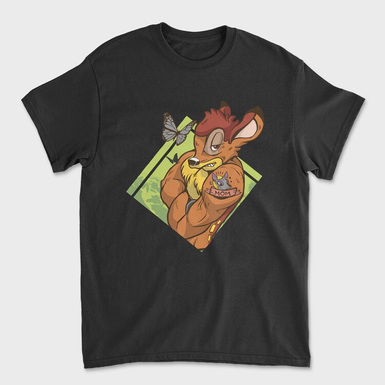 Bambi Mom, Tricou Barbati (Unisex)
