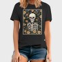 Floral Skeleton, Tricou Barbati (Unisex)