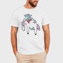 Zombie Eating Unicorn, Tricou Barbati (Unisex)