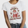 Meowy Christmas, Tricou Femei