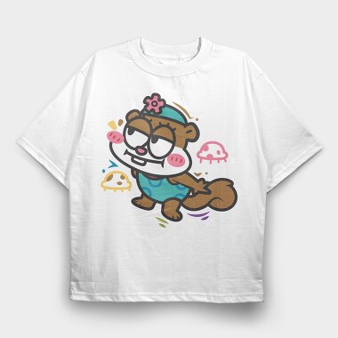 SpongeBob 24, Tricou Oversize Barbati (Unisex)