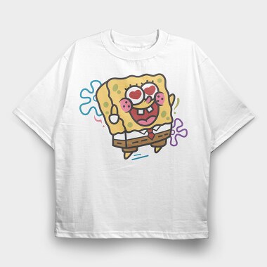 SpongeBob 25, Tricou Oversize Barbati (Unisex)