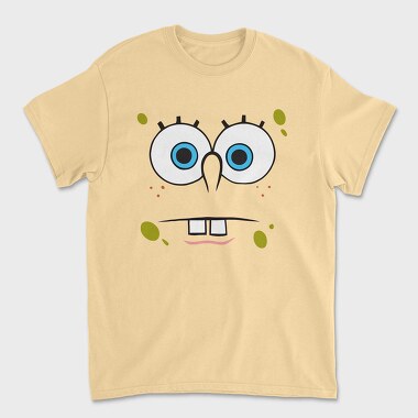 SpongeBob face 13, Tricou Barbati (Unisex)
