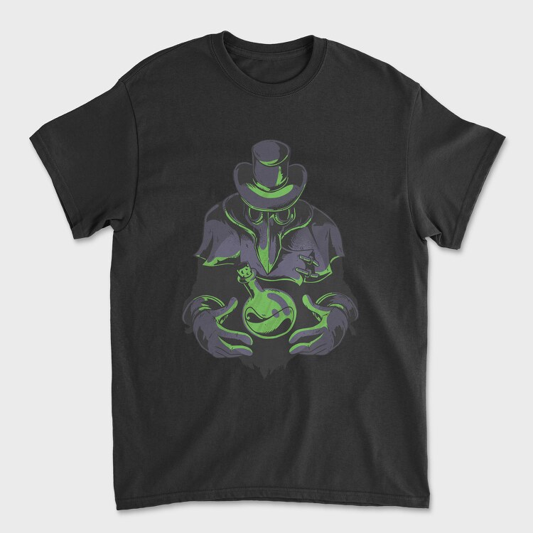 Plague Doctor Alchemy, Tricou Barbati (Unisex)