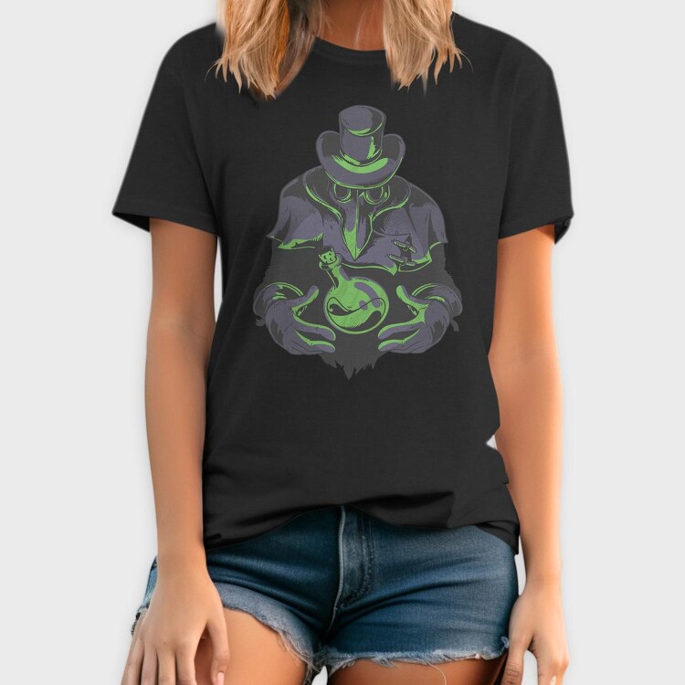 Plague Doctor Alchemy, Tricou Barbati (Unisex)
