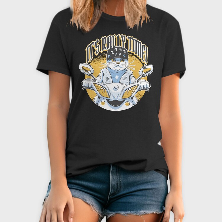 Its Rally Time Cat, Tricou Barbati (Unisex)