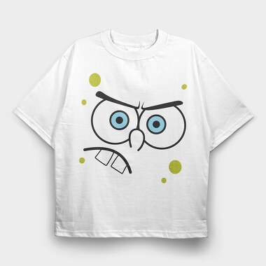 SpongeBob Faces 19, Tricou Oversize Barbati (Unisex)