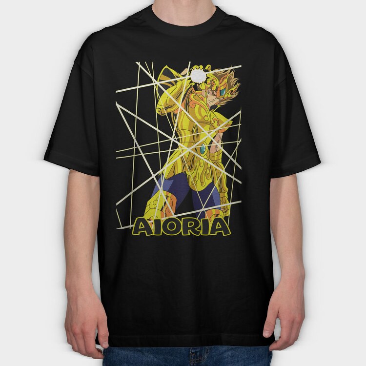 Leo Aiolia, Tricou Oversize Barbati (Unisex)