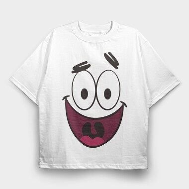 SpongeBob Faces 2, Tricou Oversize Barbati (Unisex)