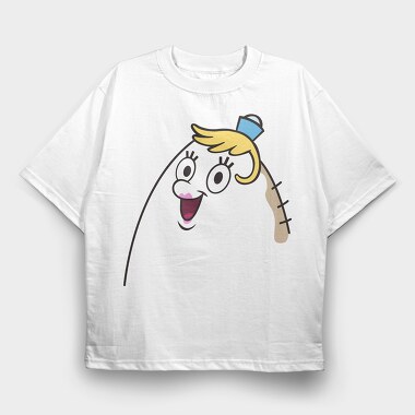 SpongeBob Faces 9, Tricou Oversize Barbati (Unisex)